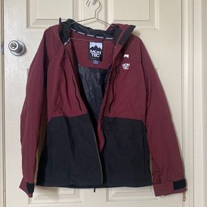 MONTEC - MOSS W - BURGUNDY SNOW JACKET